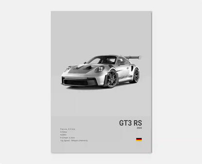 Porsche GT 3 RS Wandposter