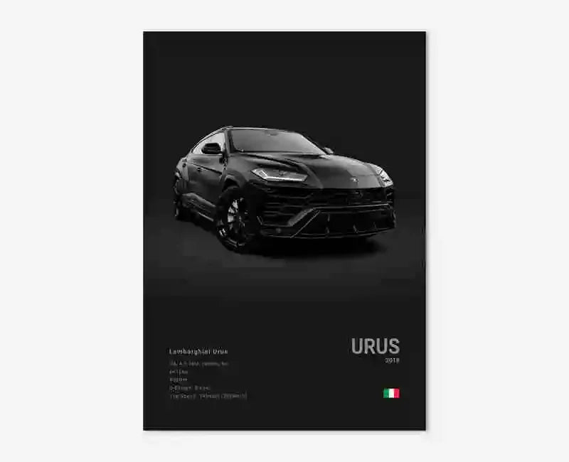 Lamborghini Urus Wandposter