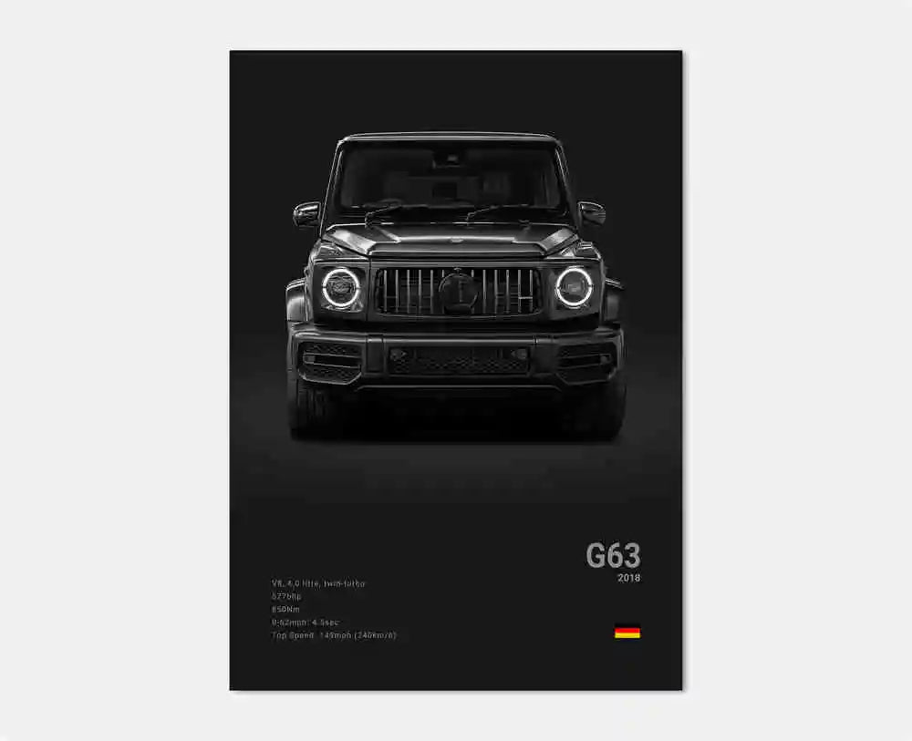 Mercedes-Benz G63 AMG Wandposter