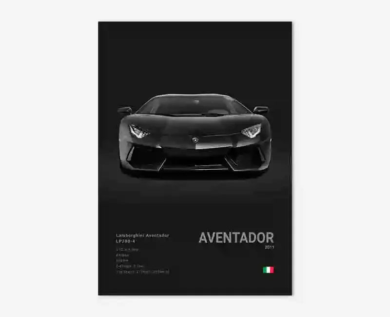 Lamborghini Aventador Wall Poster