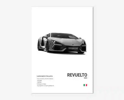 Lamborghini Revuelto Wandposter