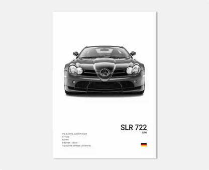 Mercedes-Benz SL 65 Wandposter