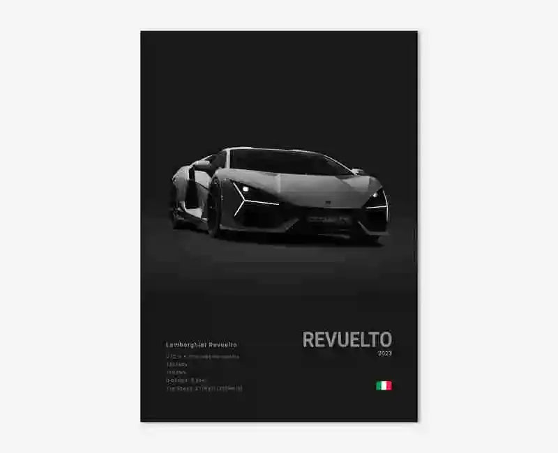 Lamborghini Revuelto Wandposter