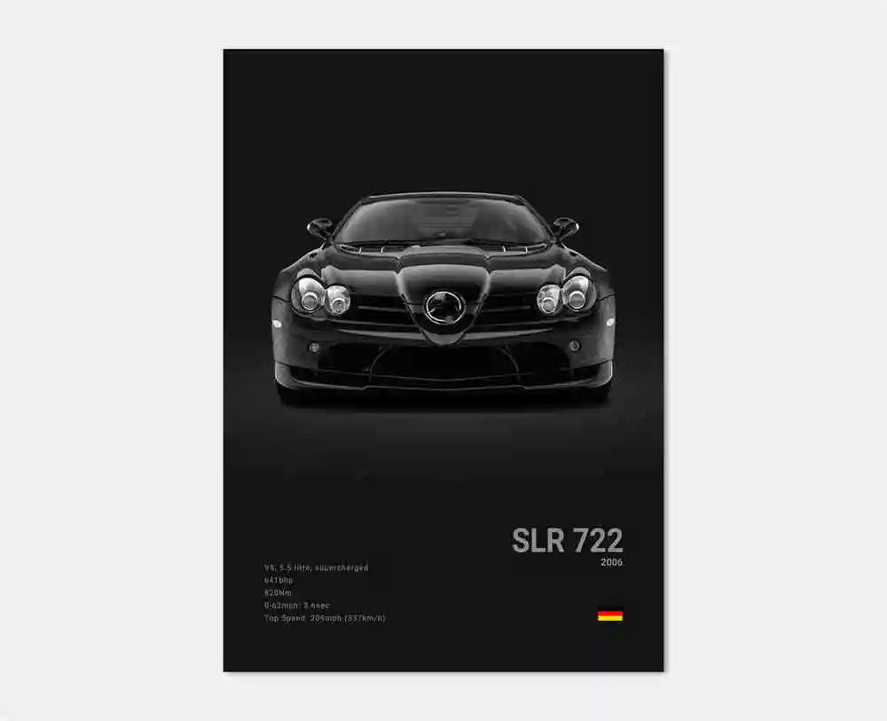 Mercedes-Benz SL 65 Wandposter