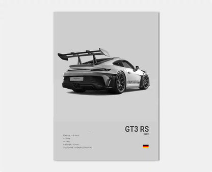 Porsche GT 3 RS Wandposter