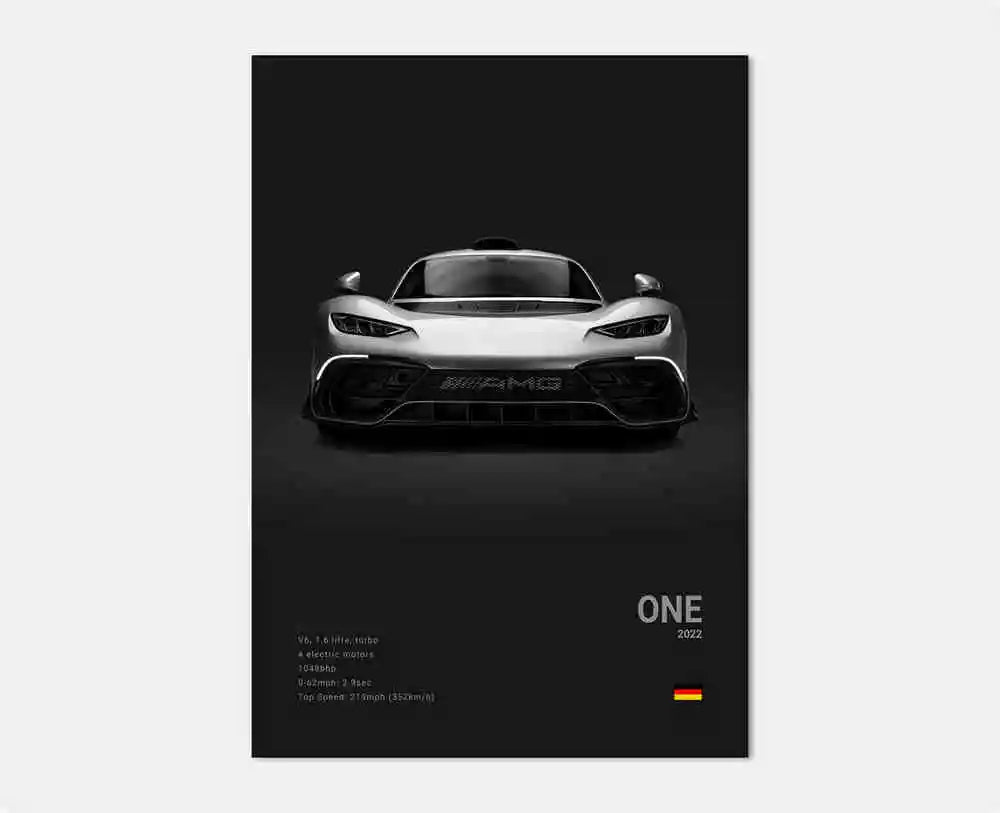 Mercedes-Benz AMG One Wandposter