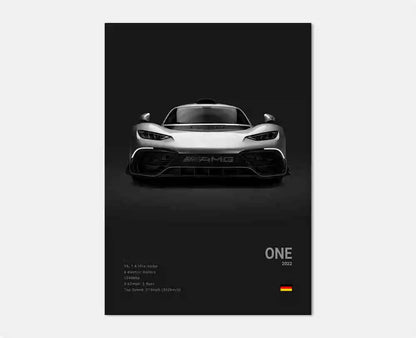 Mercedes-Benz AMG One Wall Poster