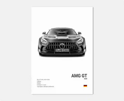 Mercedes-Benz AMG GT Wall Poster